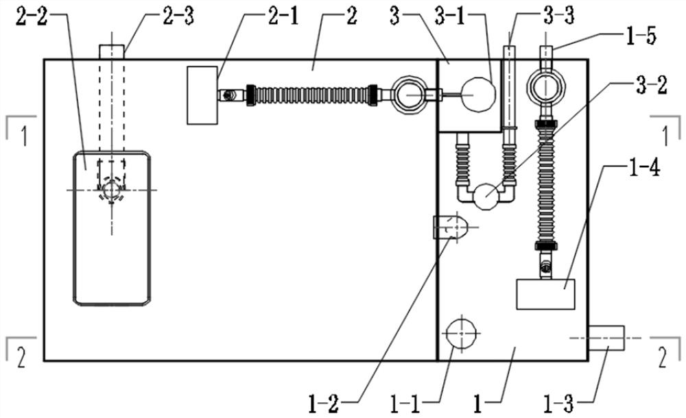 Unpowered rainwater purification irrigation system and irrigation method thereof