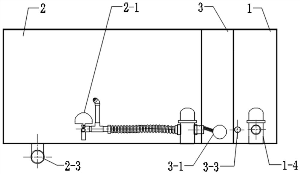 Unpowered rainwater purification irrigation system and irrigation method thereof