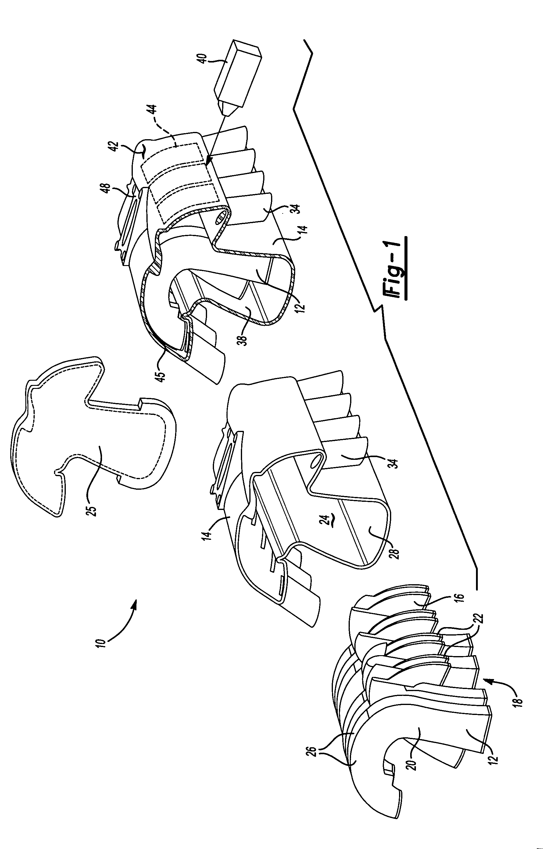 Laser welded manifold