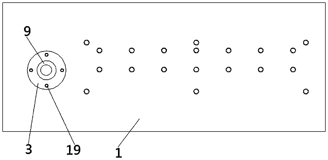 Transformer flat wire vertical winding coil manufacturing tool and coil manufacturing method