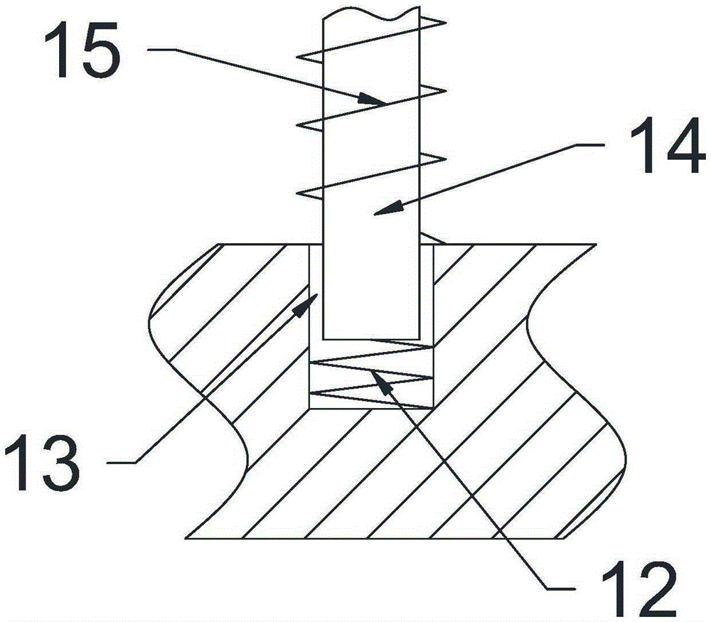 Gangue raw material processing device for insulating brick production