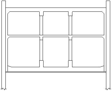 Complete set of test method of soft soil iron structure vibration table