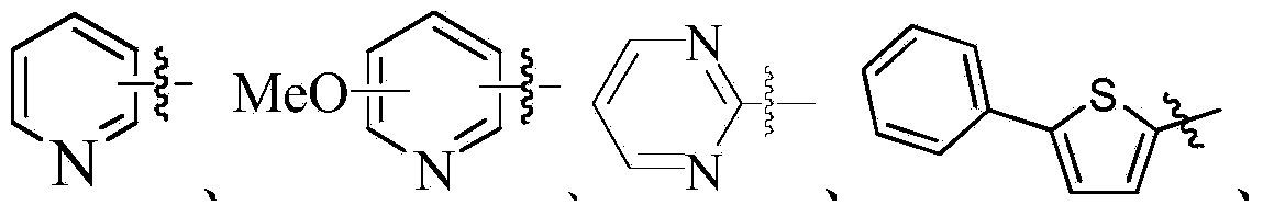 OLED material with carrier transmittability as well as preparation method and application thereof