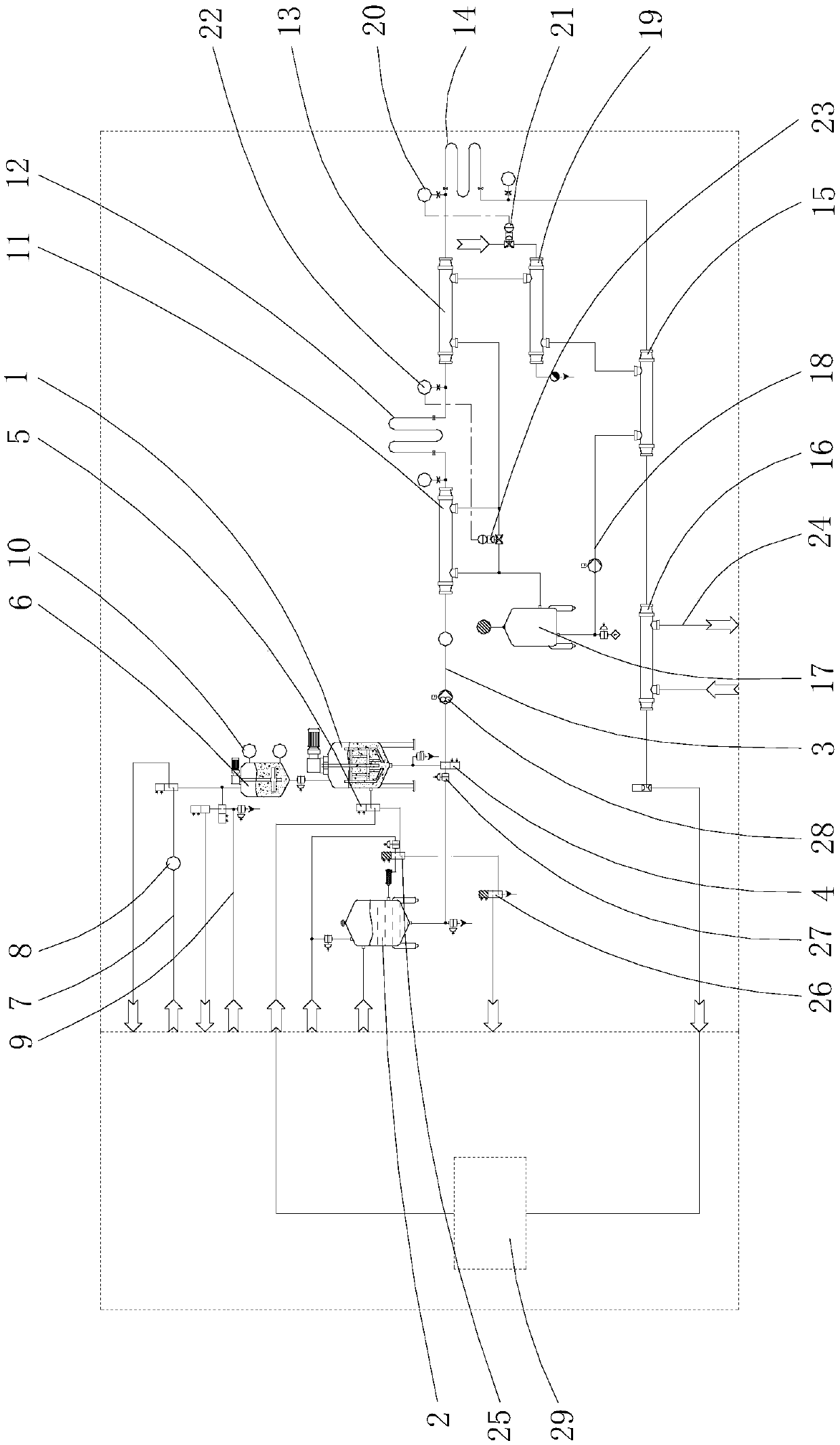 Preparation sterilizing equipment for particle-containing liquid beverage and preparation method of particle-containing liquid beverage