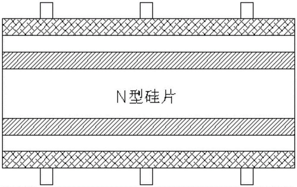 Film plating method for solar cell and support plates