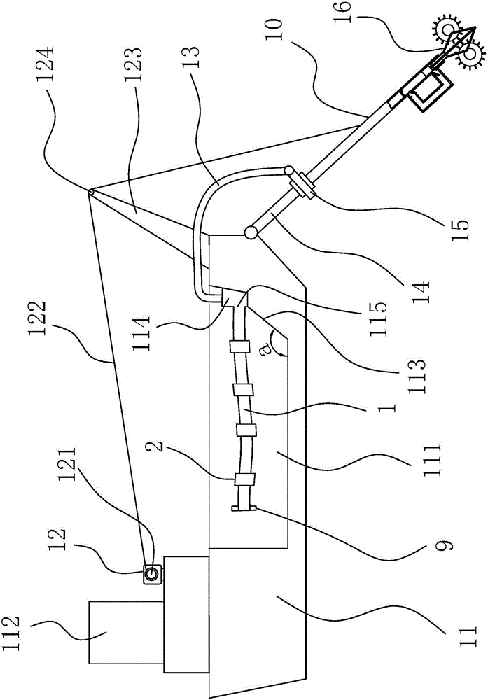 Dredger of improved structure