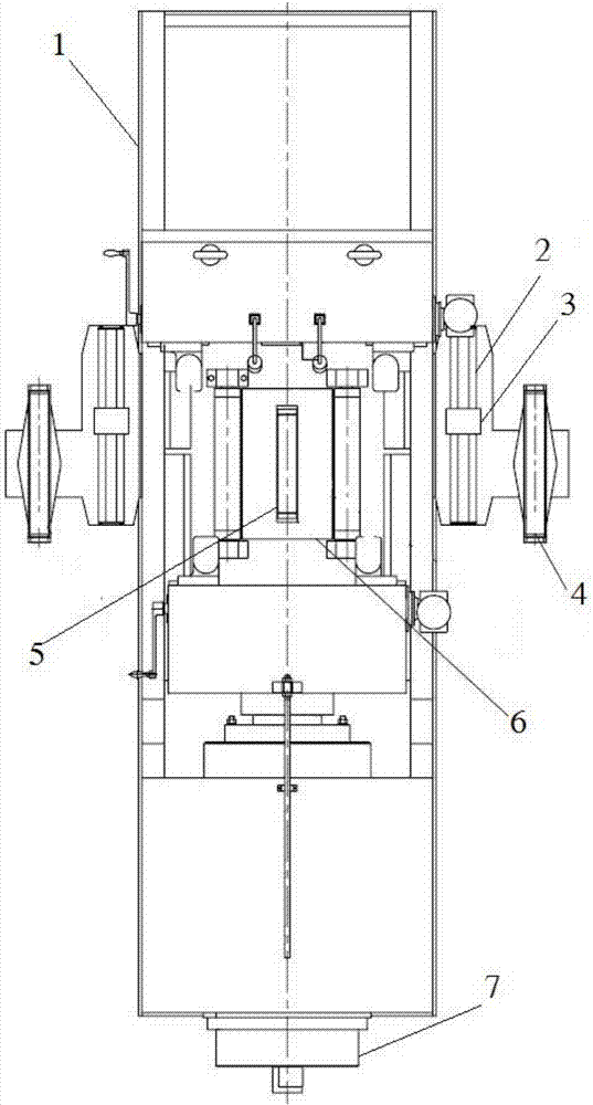 Straightening equipment for high-speed railway steel rail or frog and straightening method of straightening equipment