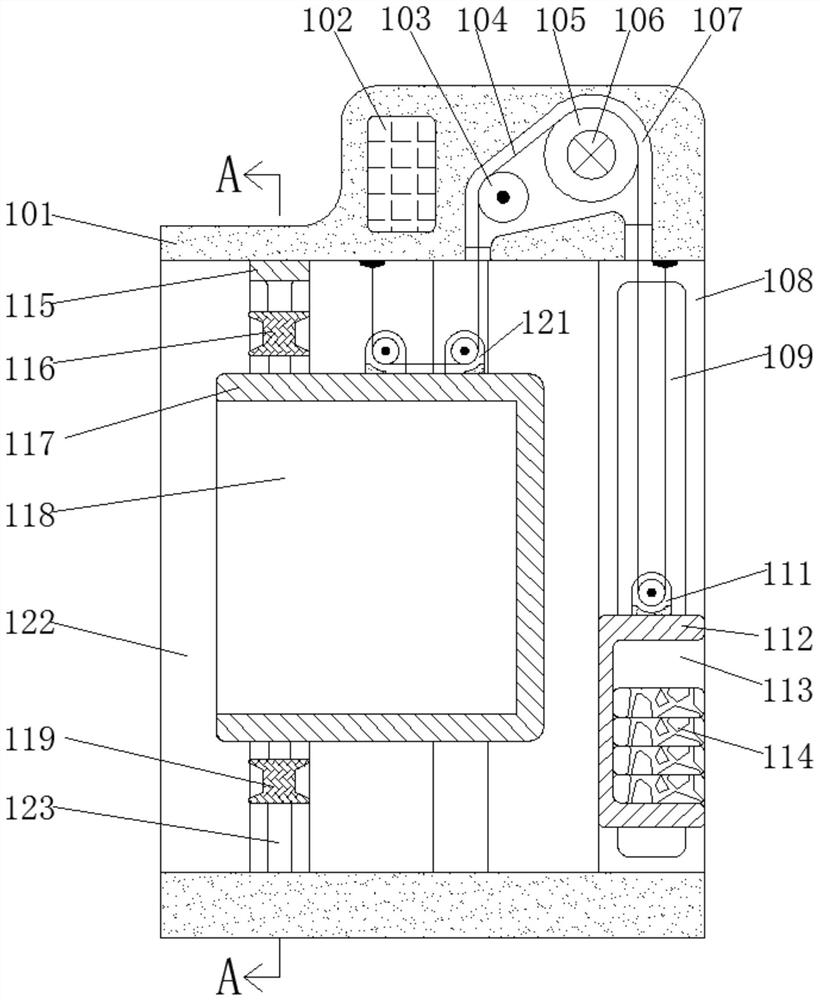 Emergency braking device for elevator multi-parameter detection based on embedded technology