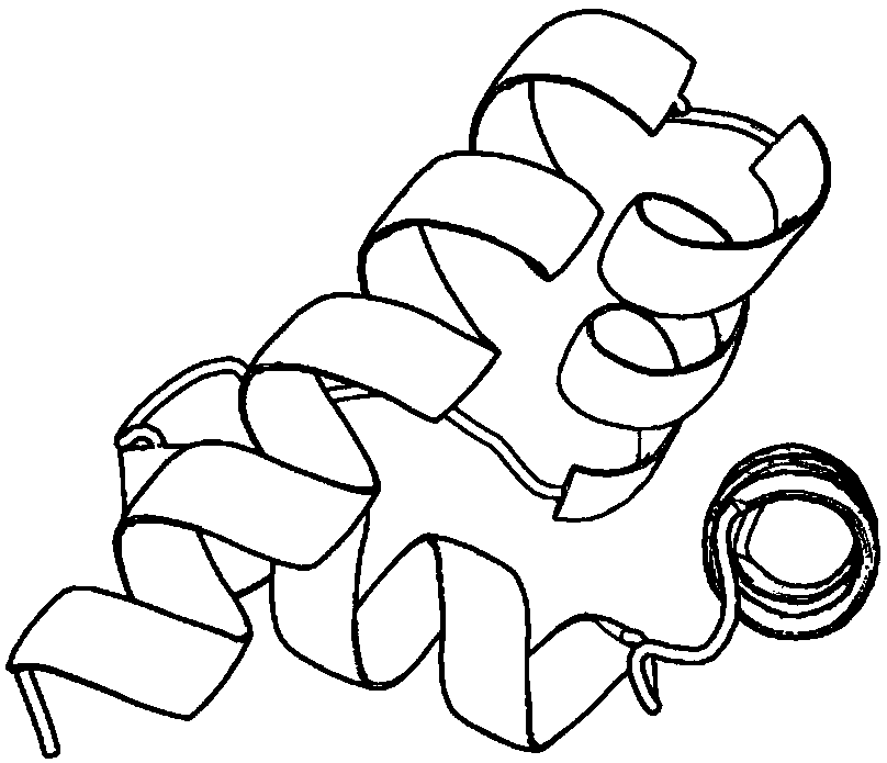 Dynamic fragment length based population protein structure prediction method