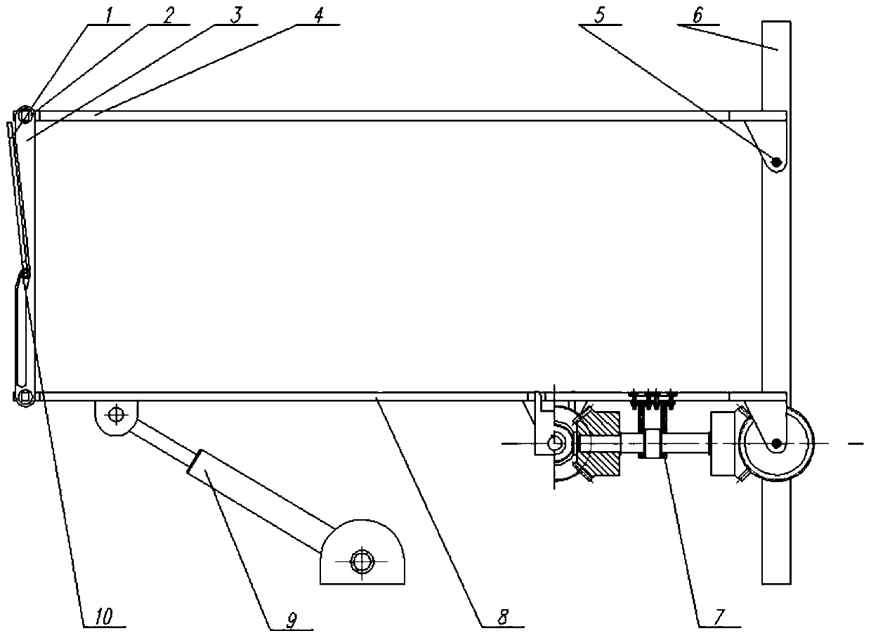 Semi-embedded double-layer three-dimensional parking device