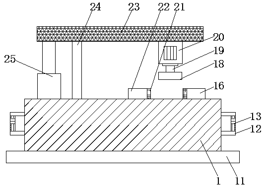 Casting polisher having automatic clamping function