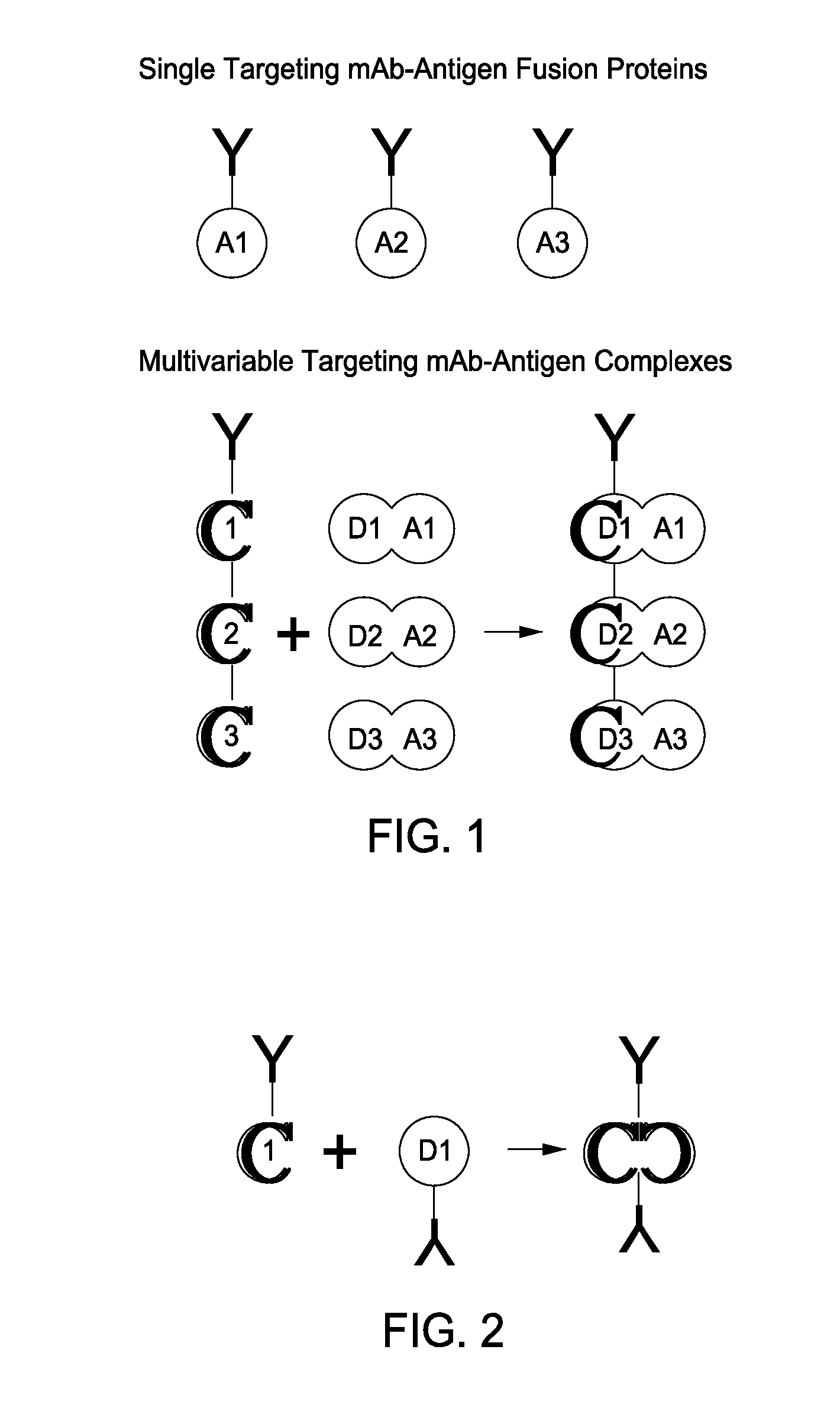 Multivariable antigens complexed with targeting humanized monoclonal antibody