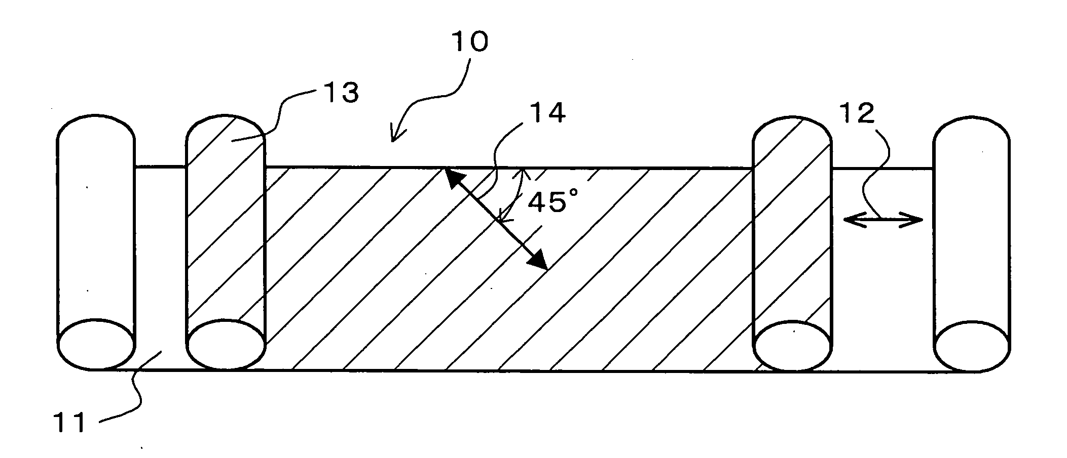 Elliptically polarizing plate and method of producing the same