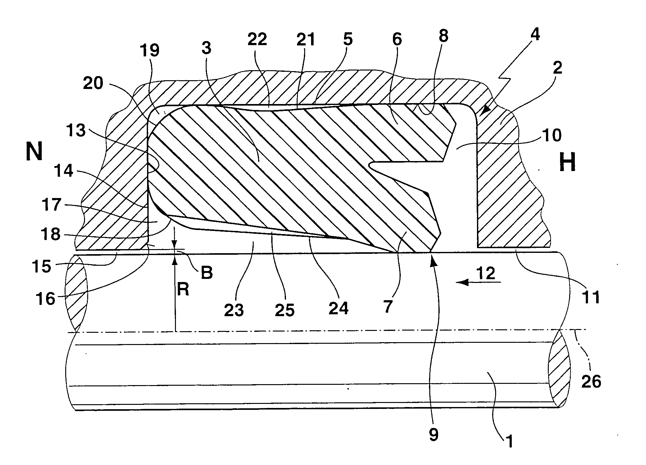 Sealing arrangement