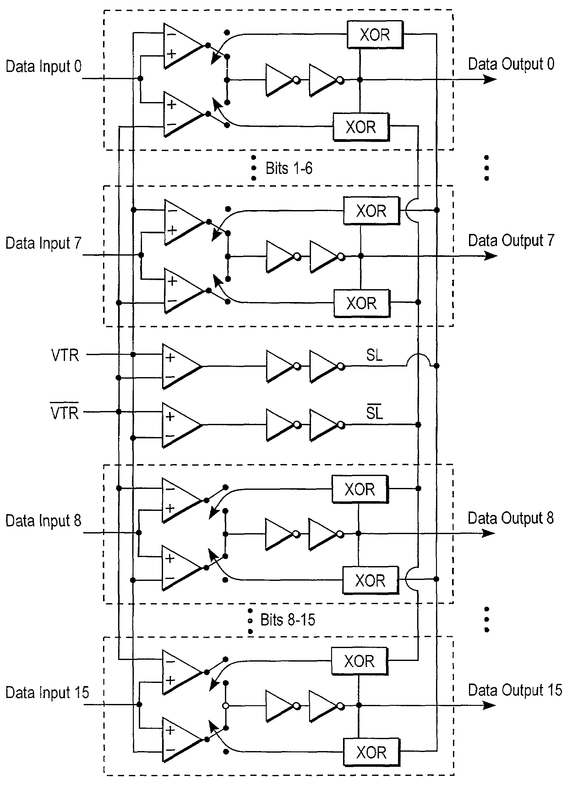 Method and system for deskewing parallel bus channels to increase data transfer rates