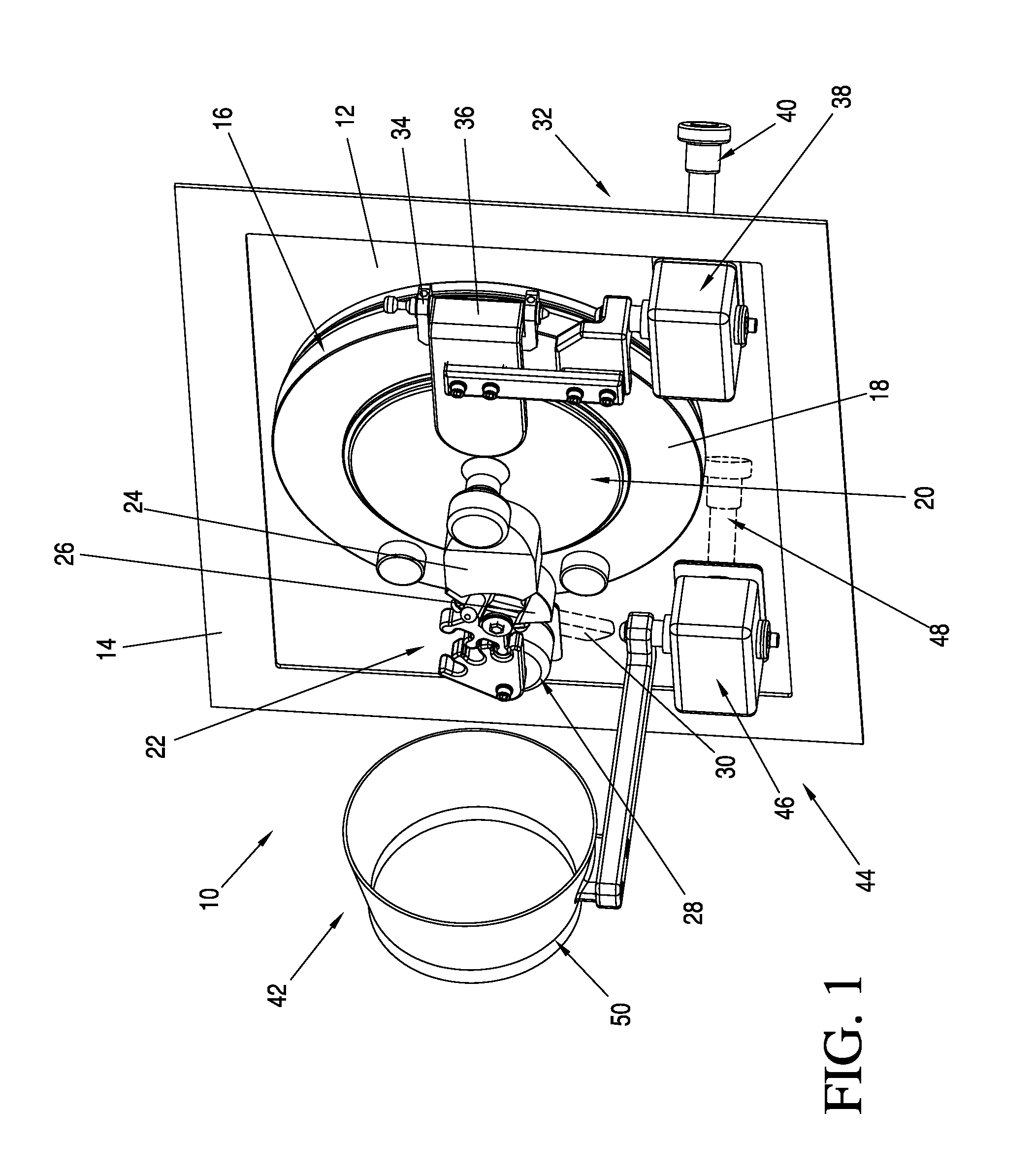 Externally operated alpha port system for use with a rapid transfer port