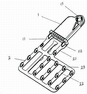 Filter screen of fuel oil pump