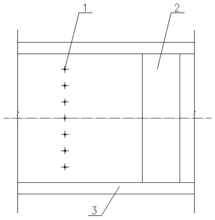 Medicinal neutral borosilicate glass melting furnace capable of homogenizing and clarifying