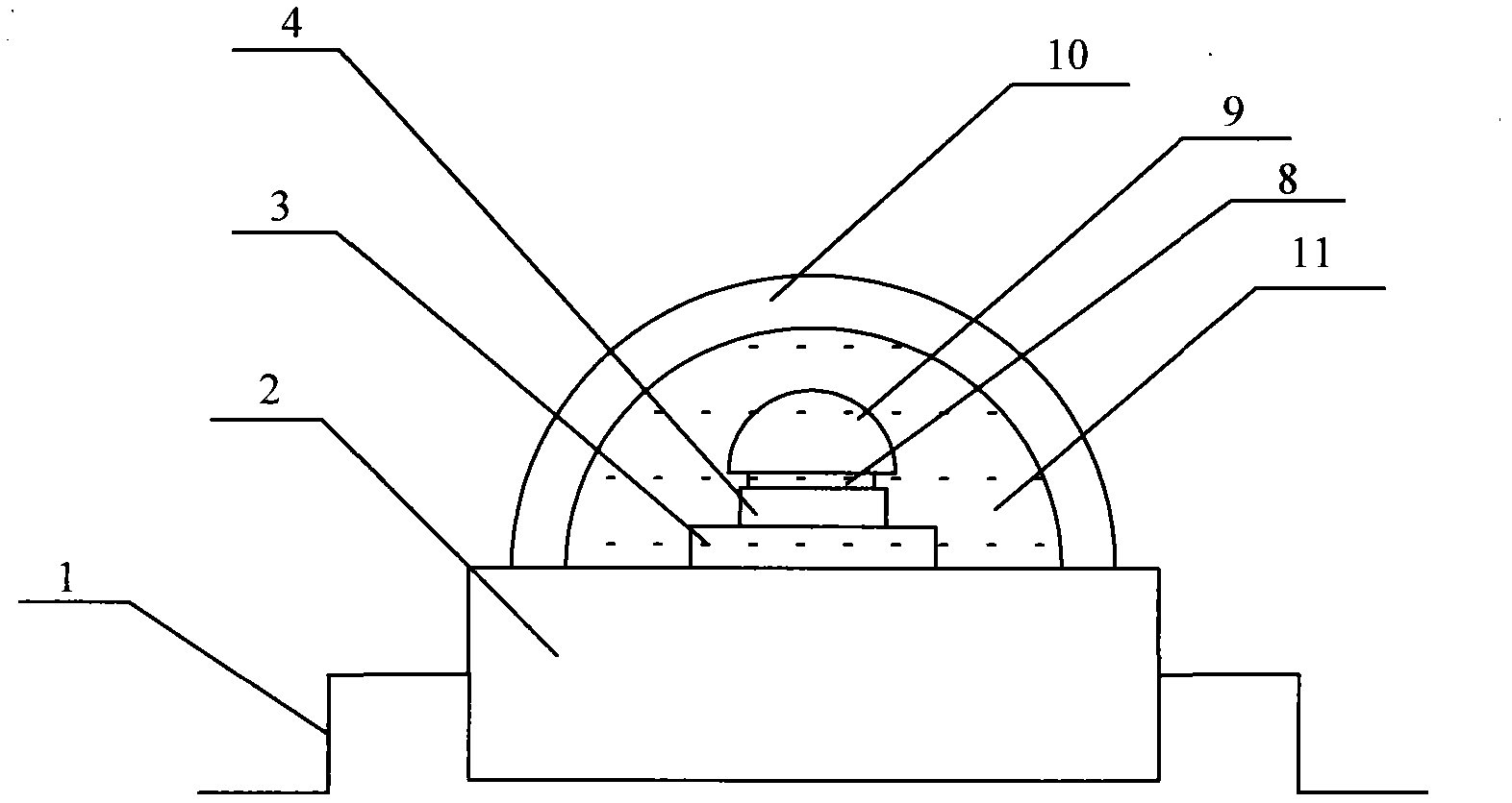 Ultraviolet light-emitting diode