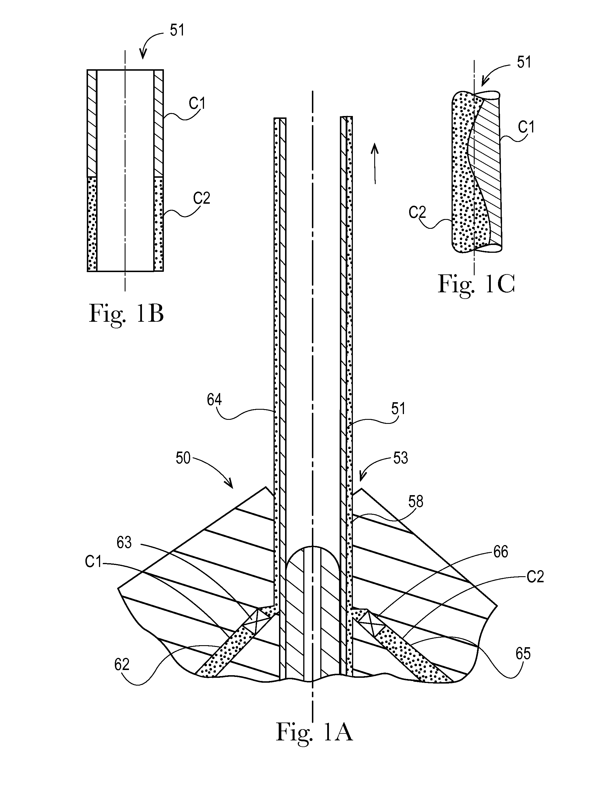 Method for producing a toothbrush having an inner cavity