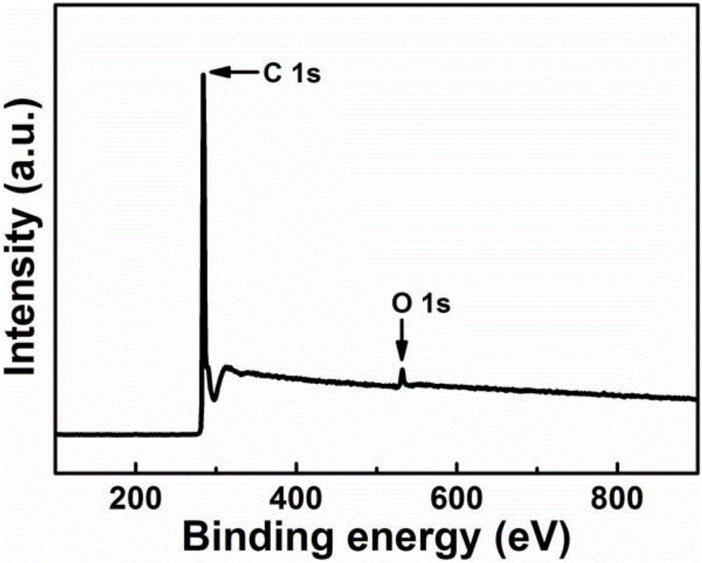 Nitrogen plasma modified three-dimensional graphene powder, and preparation and application of graphene powder