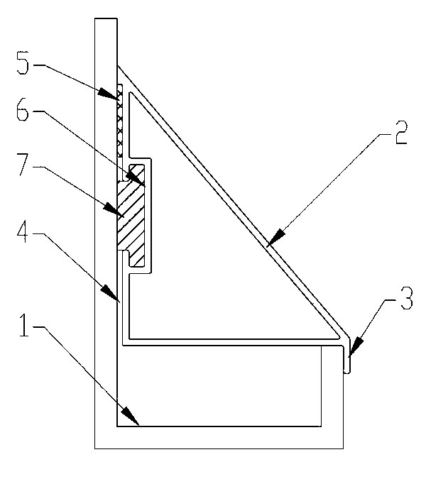 Dustproof device for groove on conveyor belt in tobacco cutting line