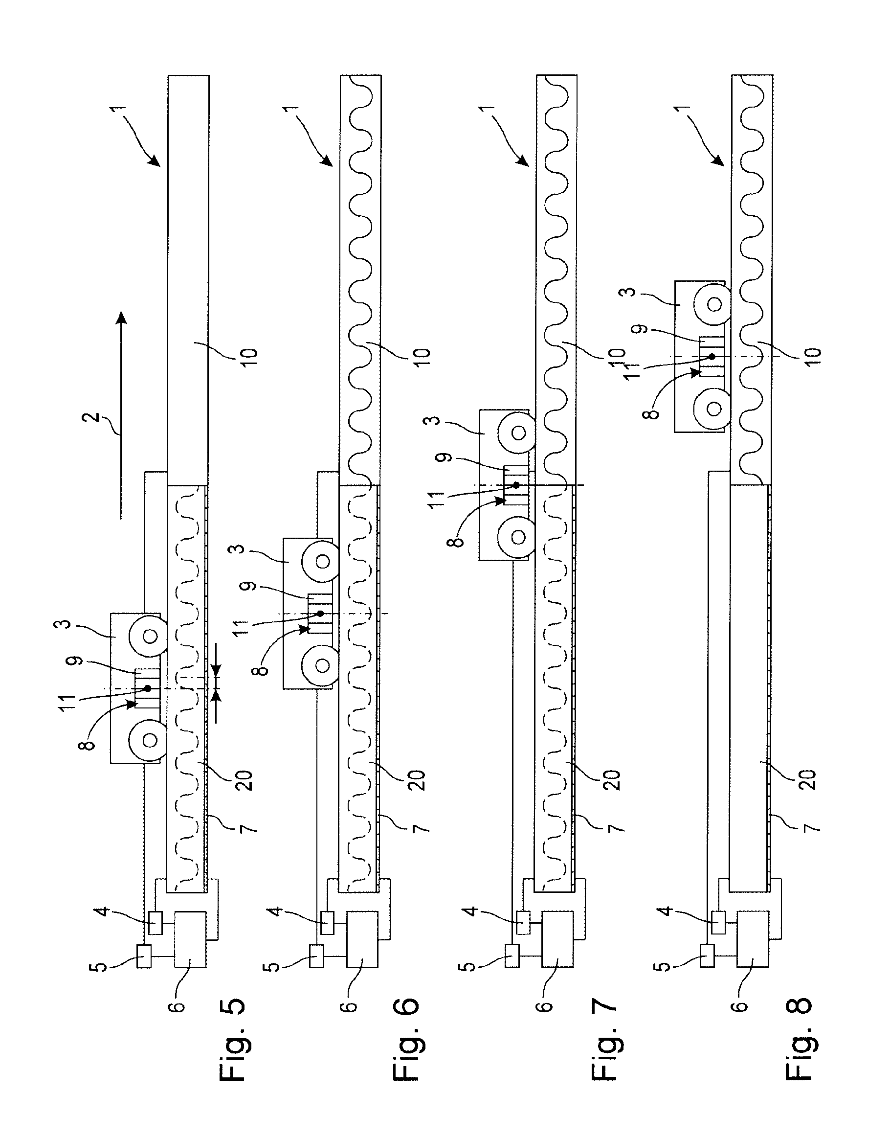 Method for operating a linear motor assembly and linear motor assembly