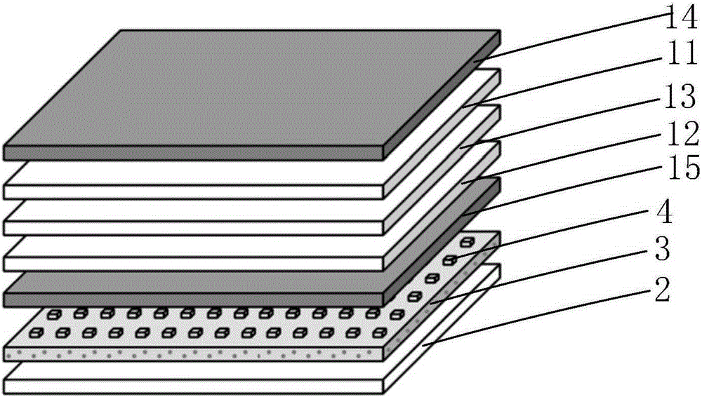 Display device with quantum dot diaphragm