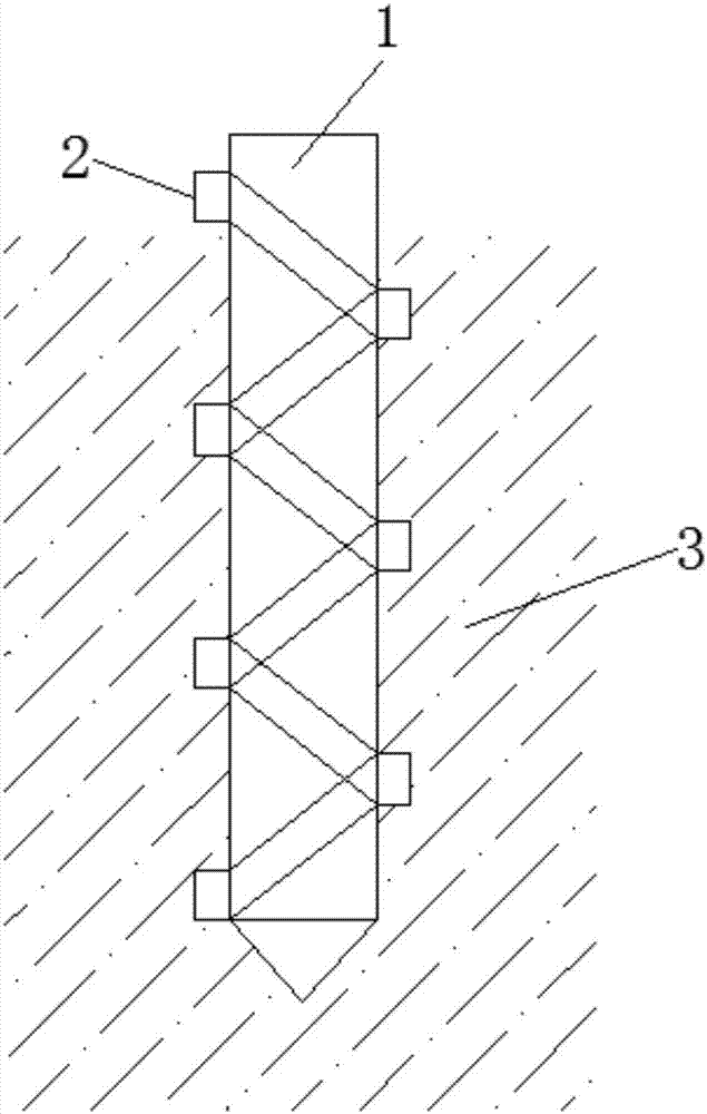 Novel prefabricated threaded tubular pile and construction method thereof