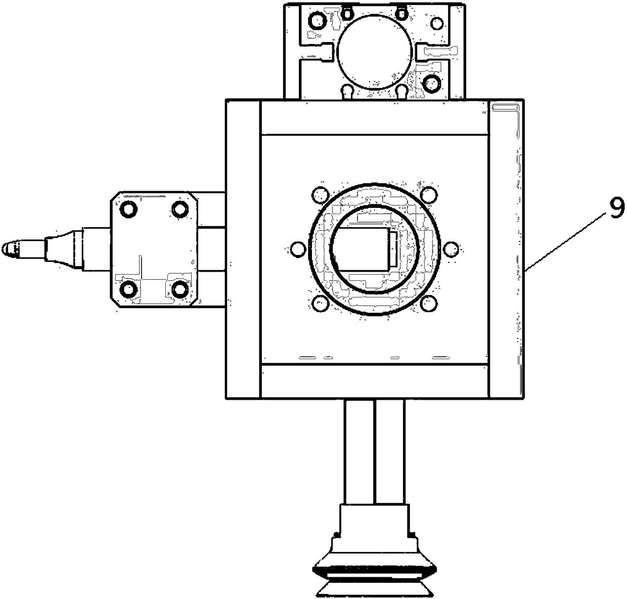 Eight-in-one industrial robot simulation application environment system