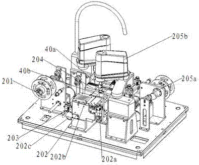 Automatic mylar labeling machine