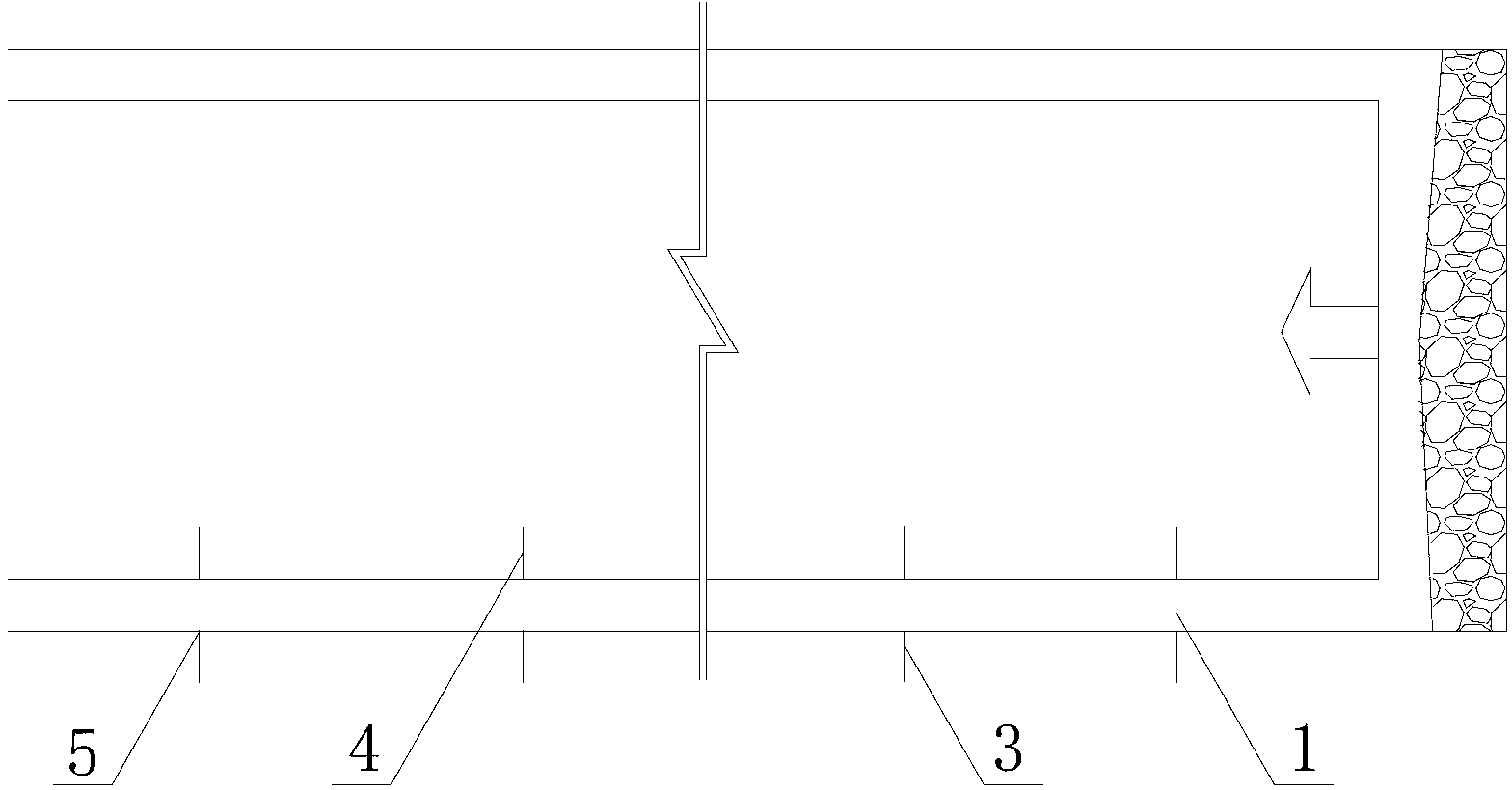 Safe mine pressure monitoring method and device for roof