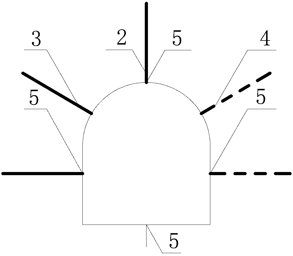 Safe mine pressure monitoring method and device for roof