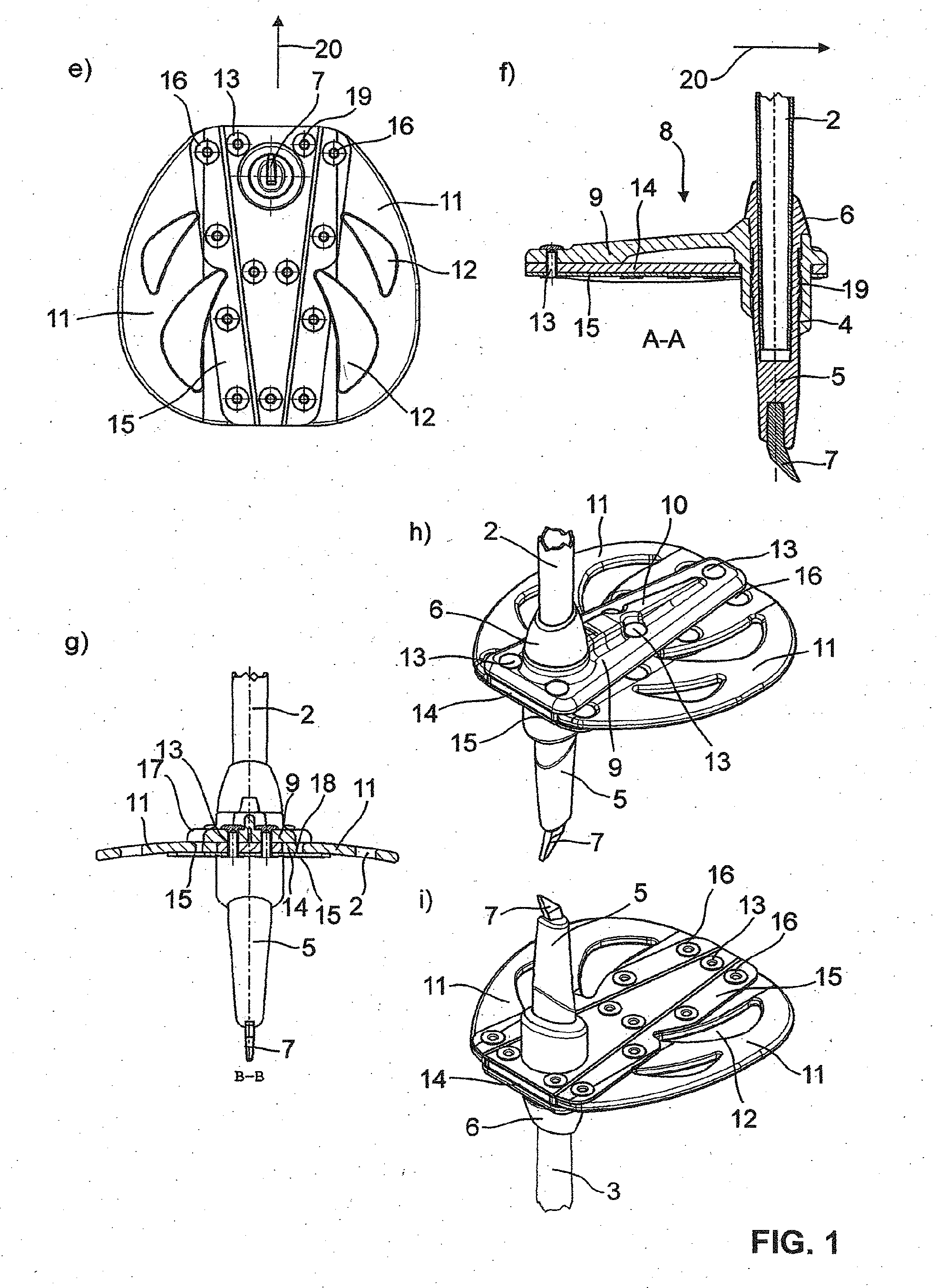 Pole baskets for ski poles for the touring sector, which pole baskets can be folded in the direction of the pole tip