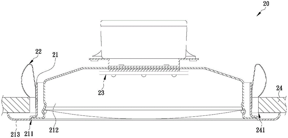 Minimalistic LED recessed light