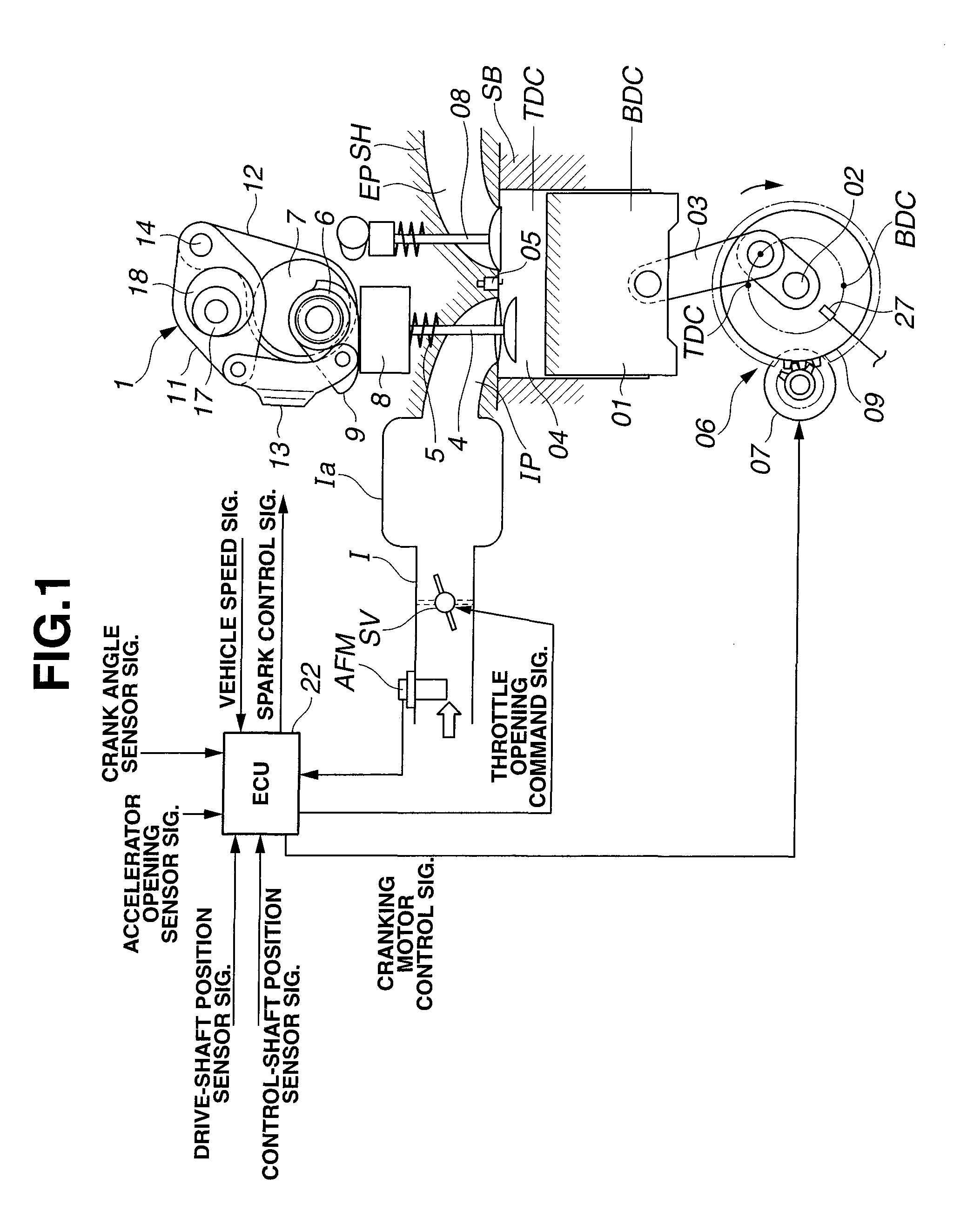 Internal Combustion Engine Control Device and Internal Combustion Engine Control System