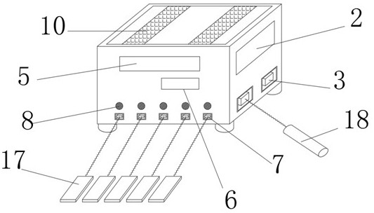 Multi-split temperature controller