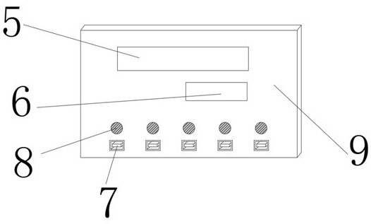 Multi-split temperature controller