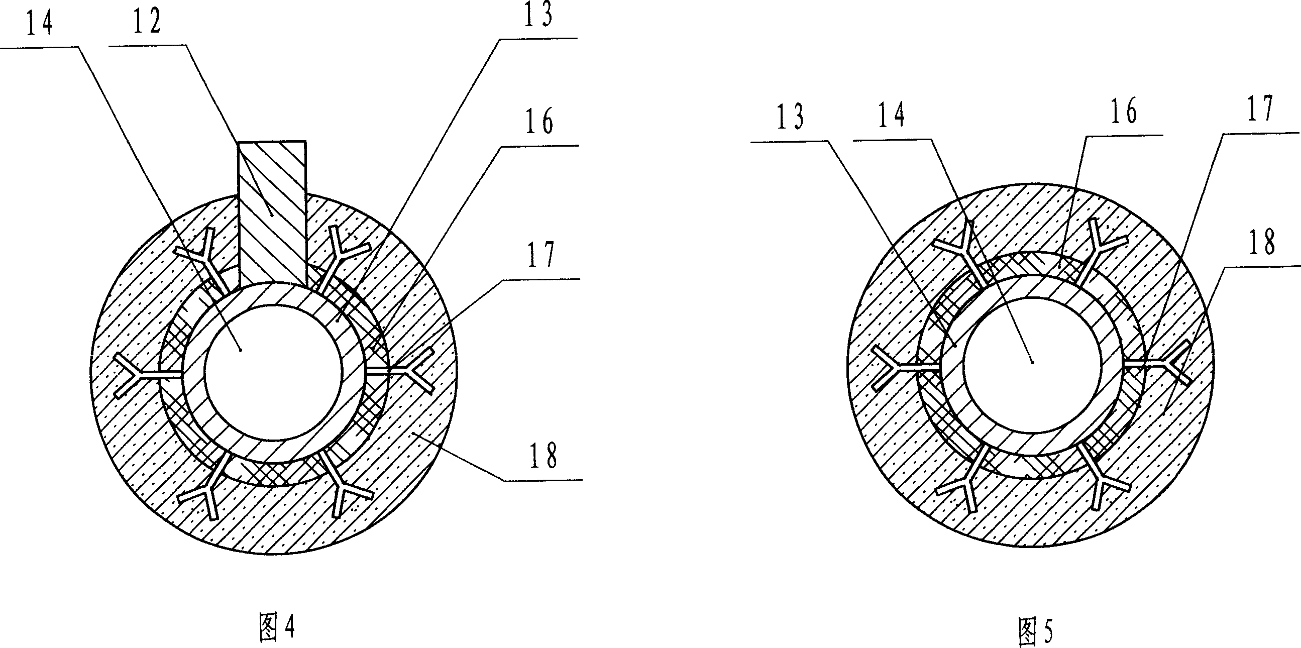 Walking beam changing method of step-by-steep heating furnace