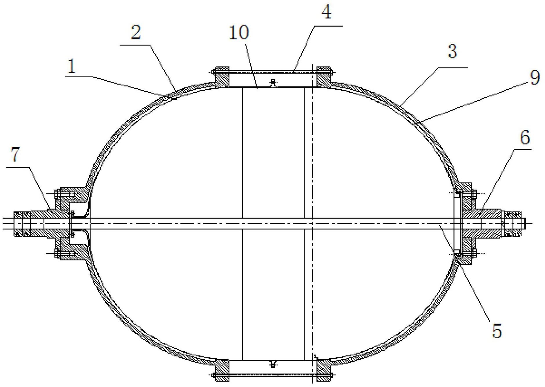 Welding deformation control fixture for welding of large-scale thin wall storage box structure and welding method