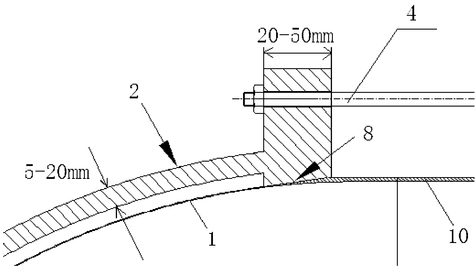 Welding deformation control fixture for welding of large-scale thin wall storage box structure and welding method