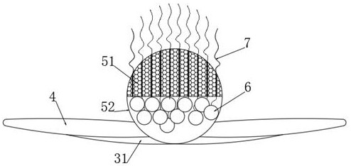 Magnetic sinking type efficient sedimentation sewage treatment method