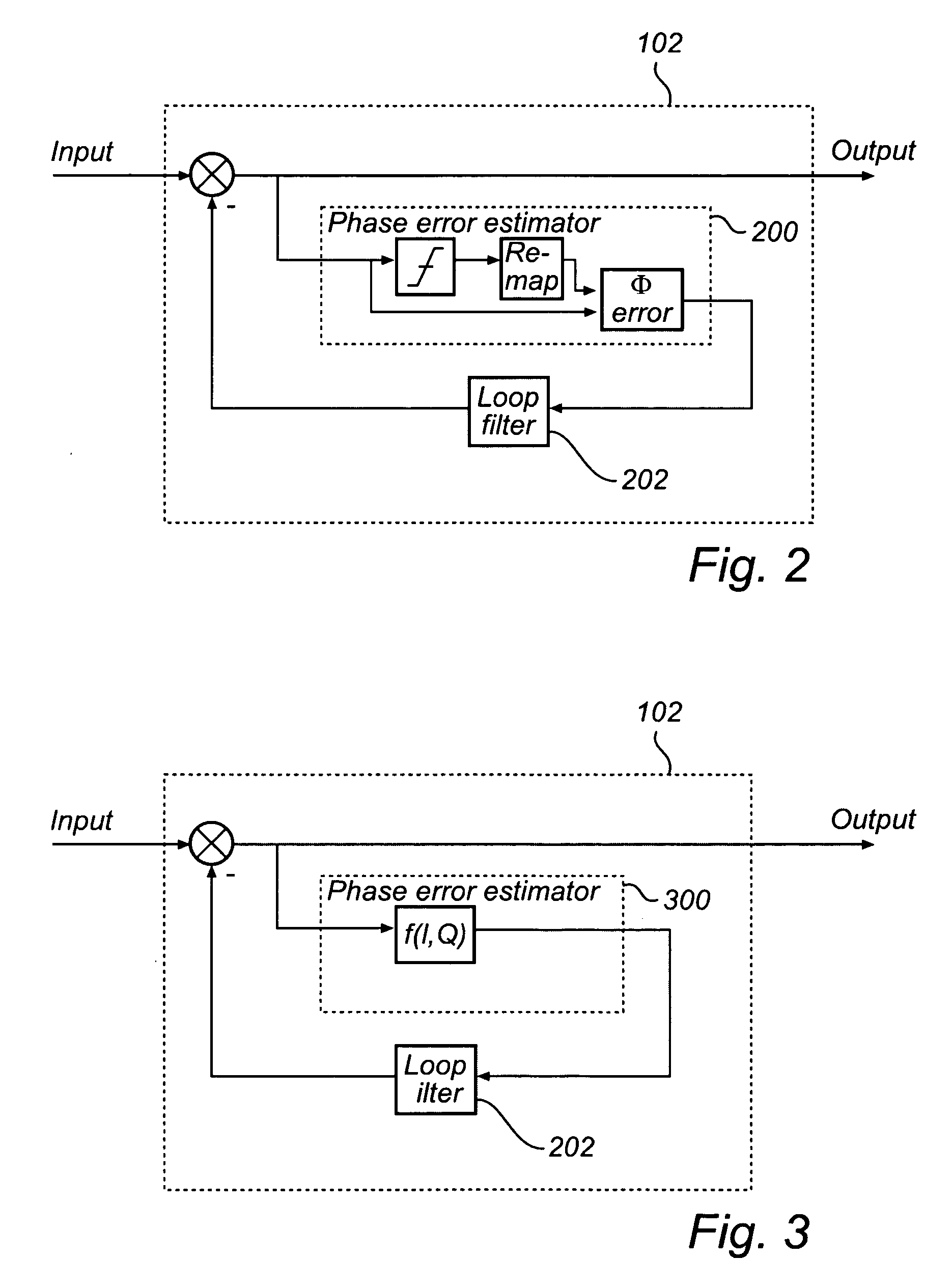 QAM phase error detector