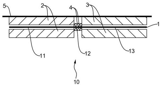 A kind of preparation method of bipolar electrode, laminated battery and laminated battery