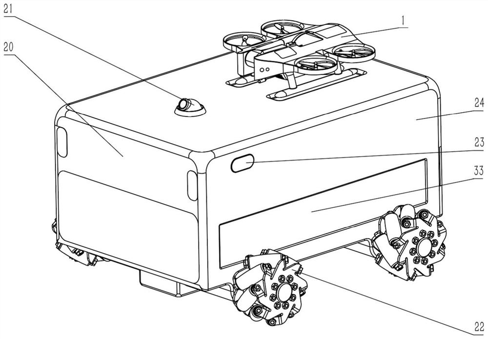 Fruit picking system based on unmanned aerial vehicle with telescopic grabbing arm