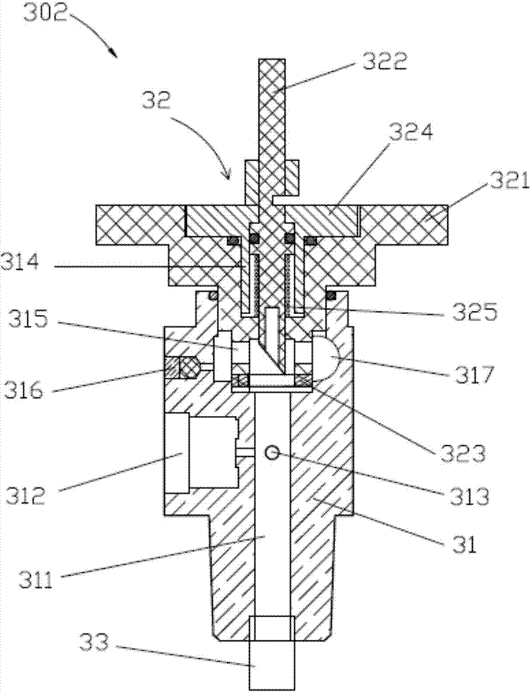 Automatic fire extinguishing system using gaseous extinguishing agent