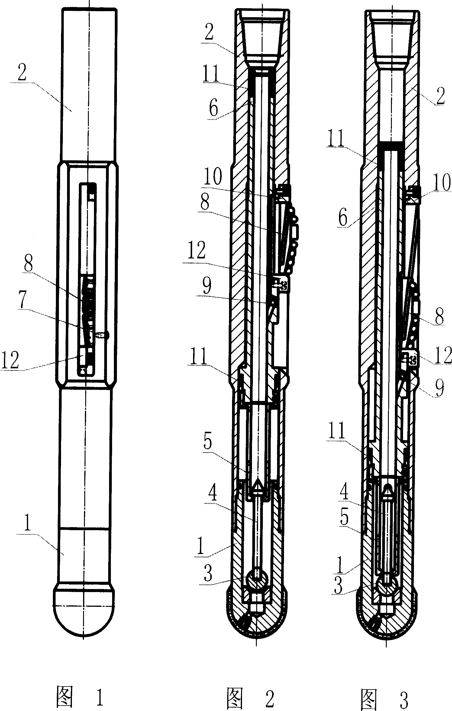 Slim-hole hydraulic controlled reducing reaming bit