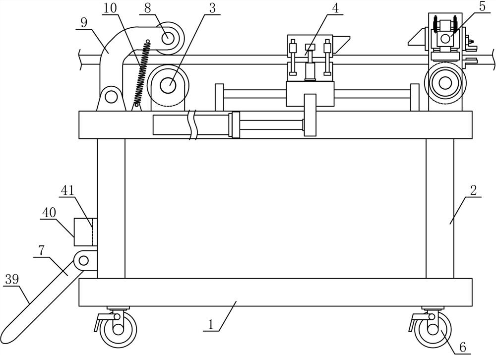 Cable laying device