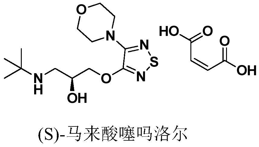 Preparation method of timolol hydrate