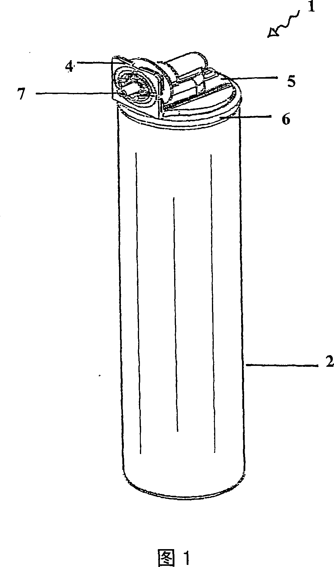 Refillable dosing valve